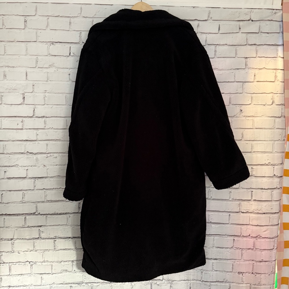 Universal Thread Double-Breasted Teddy Coat - image 4